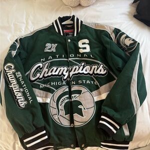 Green Michigan State Champions Jacket